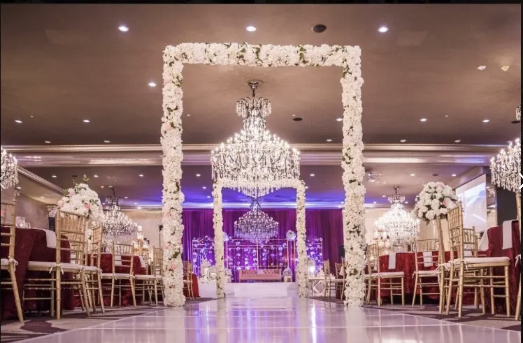 Houston Hall, Wedding Cost